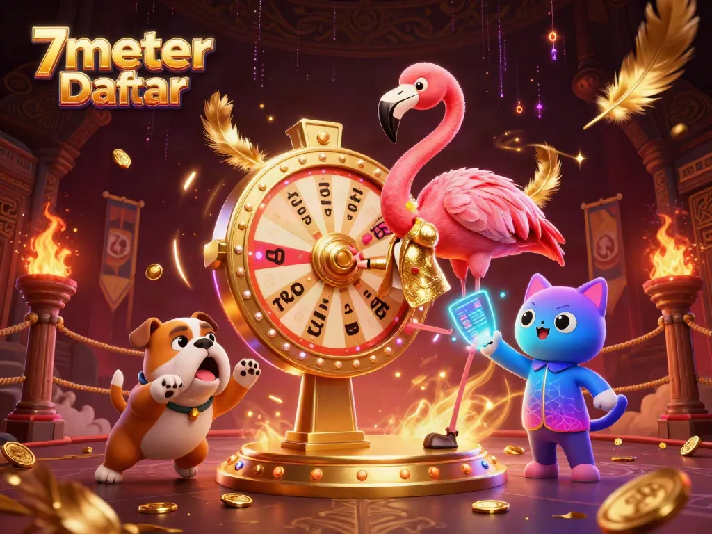 Experience the excitement of 7meter Daftar while winning prizes in this vibrant casino scene.