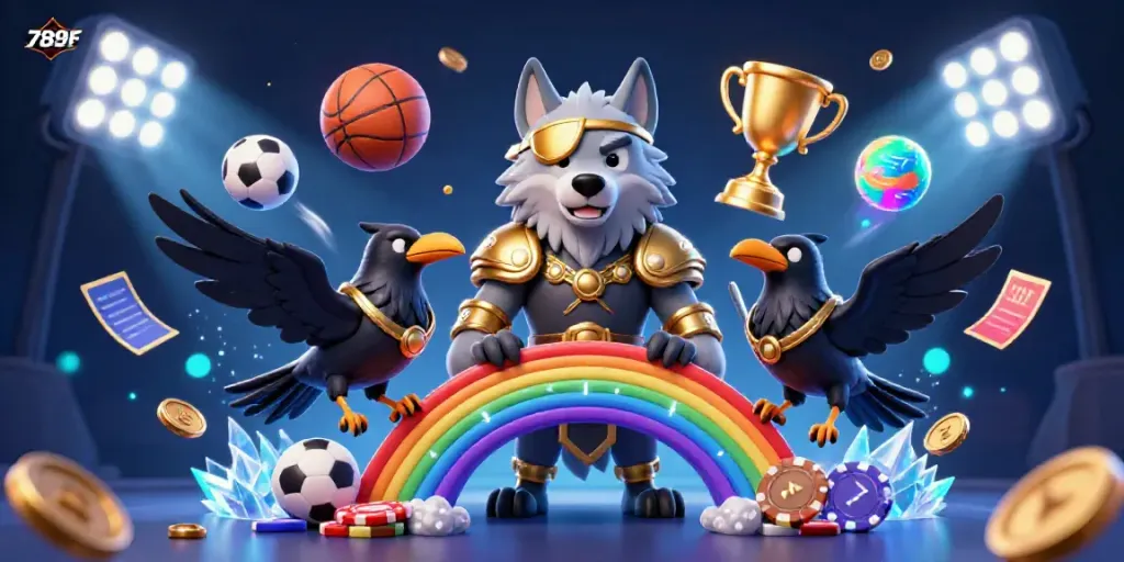 Experience thrilling gameplay with 789F as you explore a vibrant, immersive casino world.